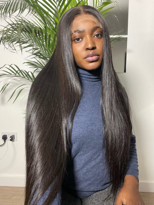 black bone straight wig