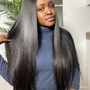 black bone straight wig